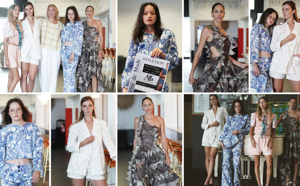 Mode recyclé: défilé en textiles revalorisés par Abygail-Création 