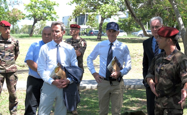 Armée: le 2e RPIMa a présenté ses capacités opérationnelles aux autorités