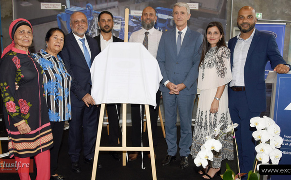 Inauguration du site industriel de Generall Autos Recyclage à Saint-Louis