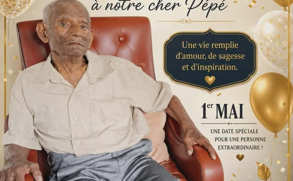 101 ans pour Léon Adrien Viraye à Salazie