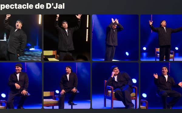 D'jal, humoriste, acteur et scénariste français, a fait le plein à La Réunion: photos