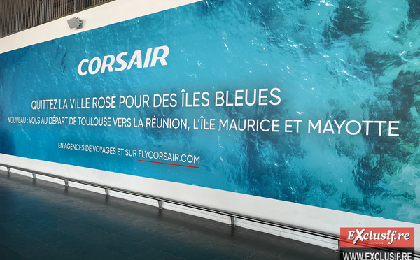 Aérien: liaison La Réunion/Toulouse avec Corsair, direction l'Occitanie