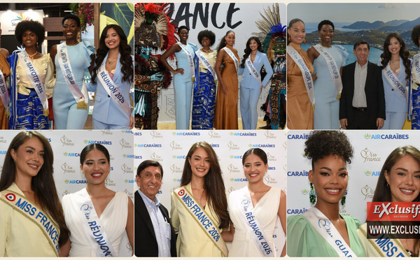 Miss France 2027: Miss Réunion et les 30 candidates iront à Saint-Martin